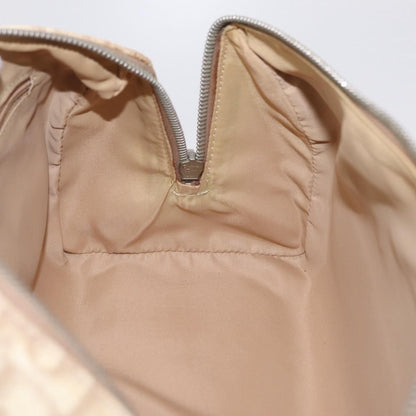 Christian Dior Vintage Boston Diorissimo Canvas, Beige, Canvas, Handbag