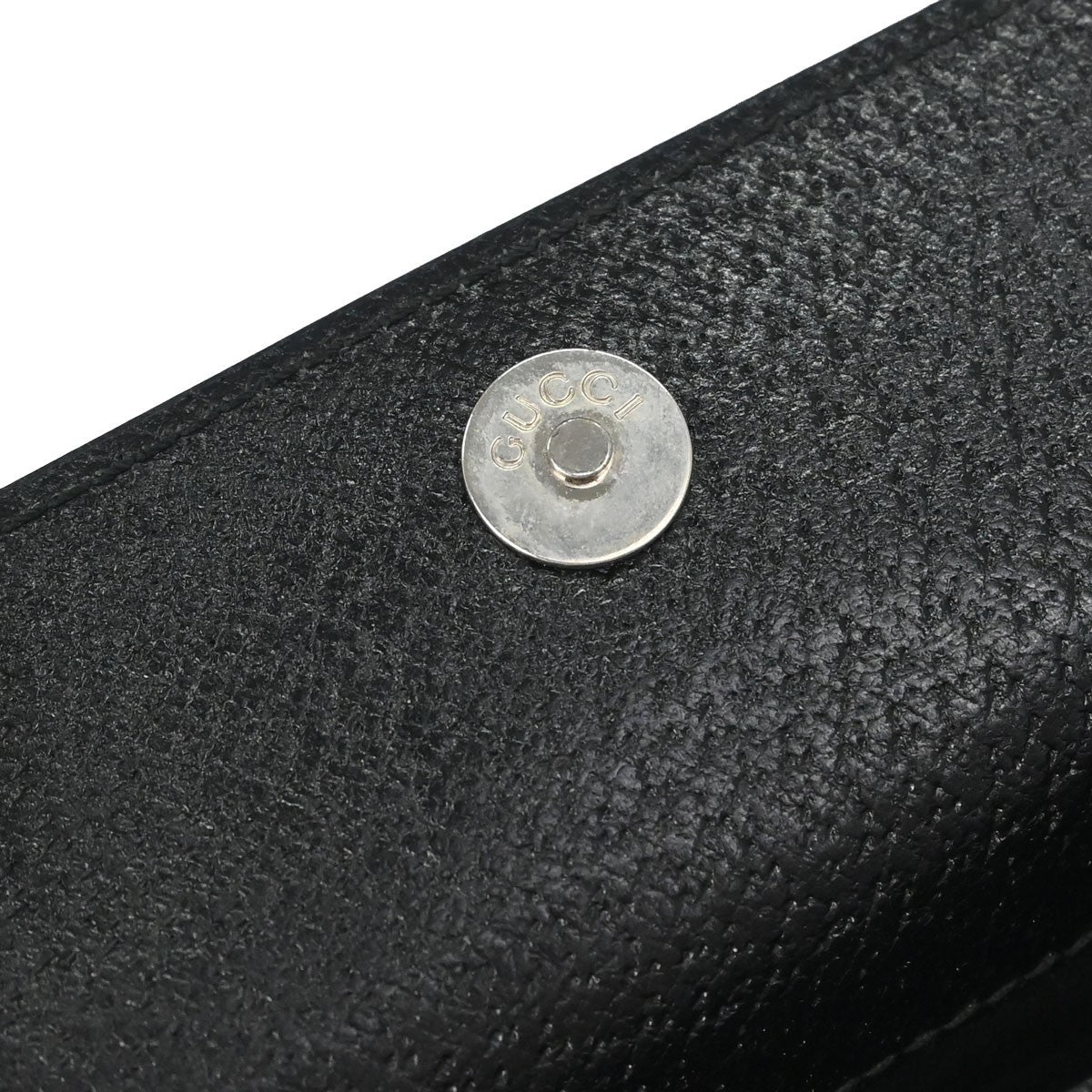 Gucci Vintage Leather, Black, Leather, Shoulder Bag