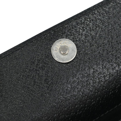 Gucci Vintage Leather, Black, Leather, Shoulder Bag