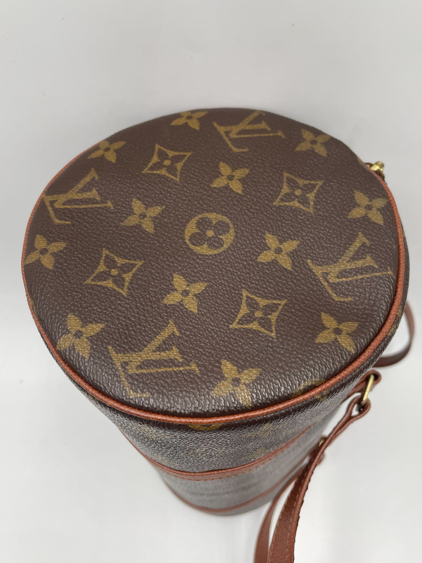 Louis Vuitton Papillon Handbag Monogram Canvas, BROWN, CANVAS, Shoulder bag