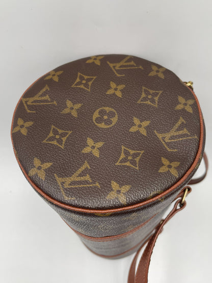 Louis Vuitton Papillon Handbag Monogram Canvas, BROWN, CANVAS, Shoulder bag