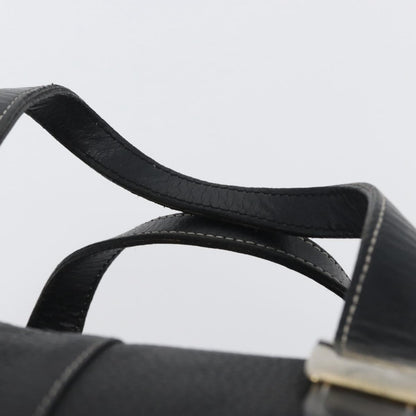 Burberry Vintage Leather, Black, Leather, Handbag
