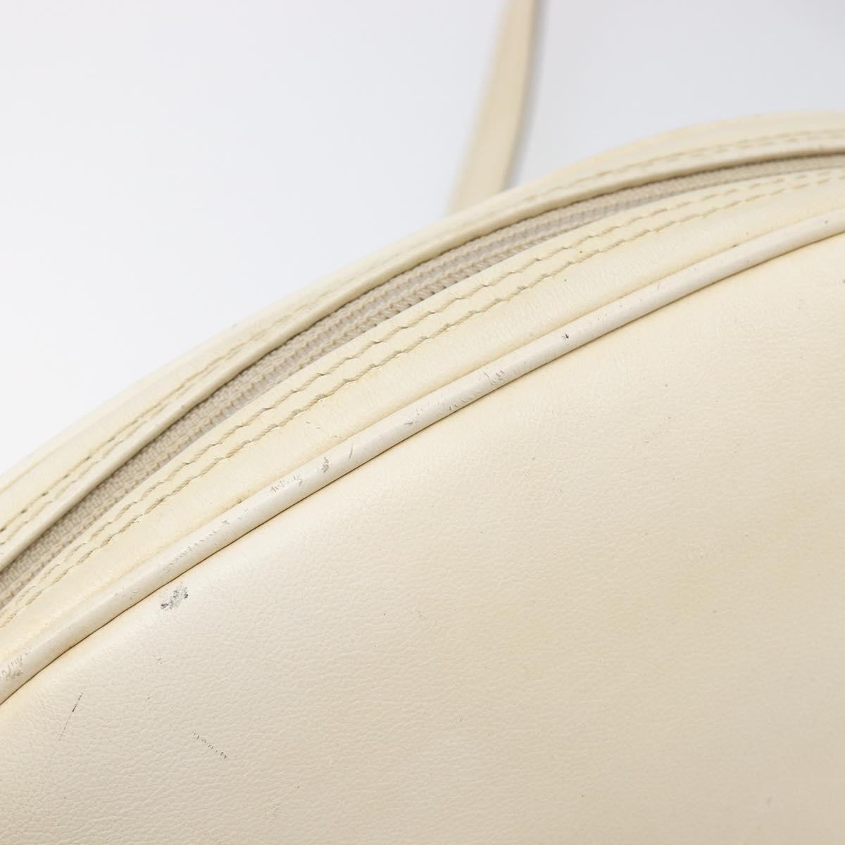 Saint Laurent Vintage Shoulder bag Leather, Beige, Leather, Shoulder Bag