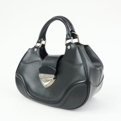 Louis Vuitton Montaigne Sac Epi Leather, Black, Leather, Handbag