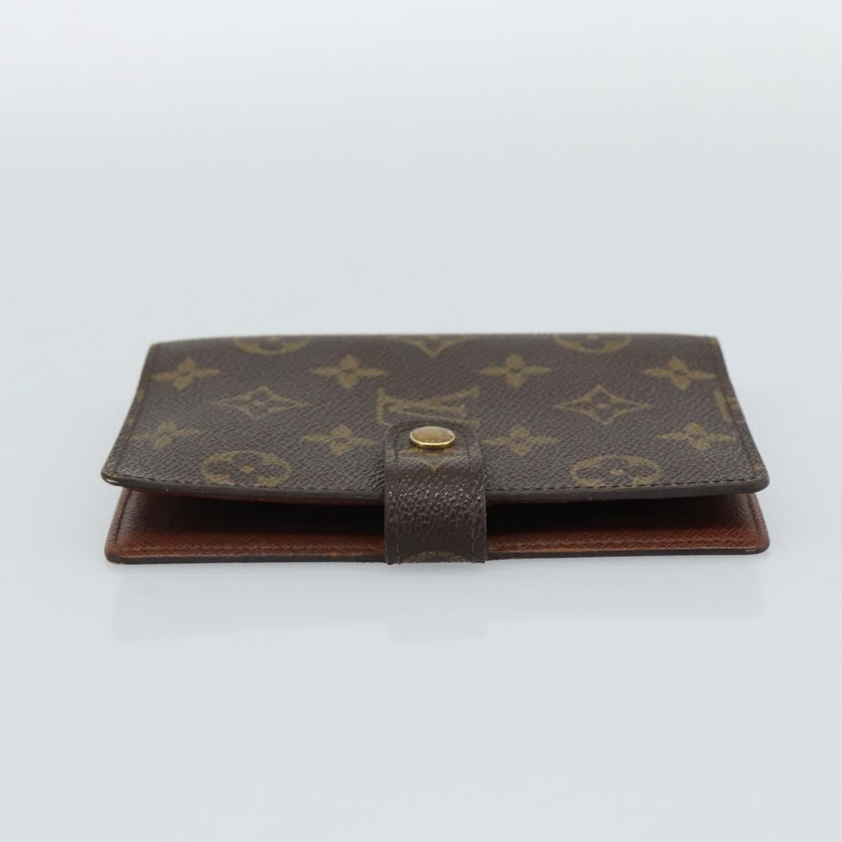 Louis Vuitton Agenda Cover Monogram Canvas, Brown, Canvas, Wallet