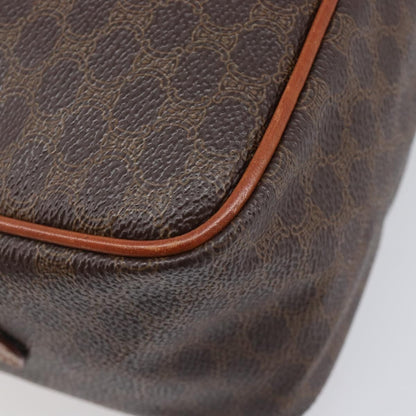Celine Vintage Handbag Toile Céline, Brown, Canvas, Handbag