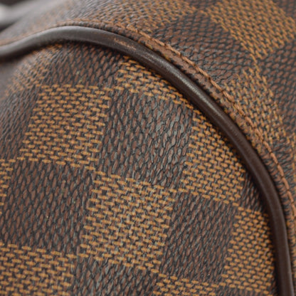 Louis Vuitton Sistina Damier, Brown, Canvas, Handbag