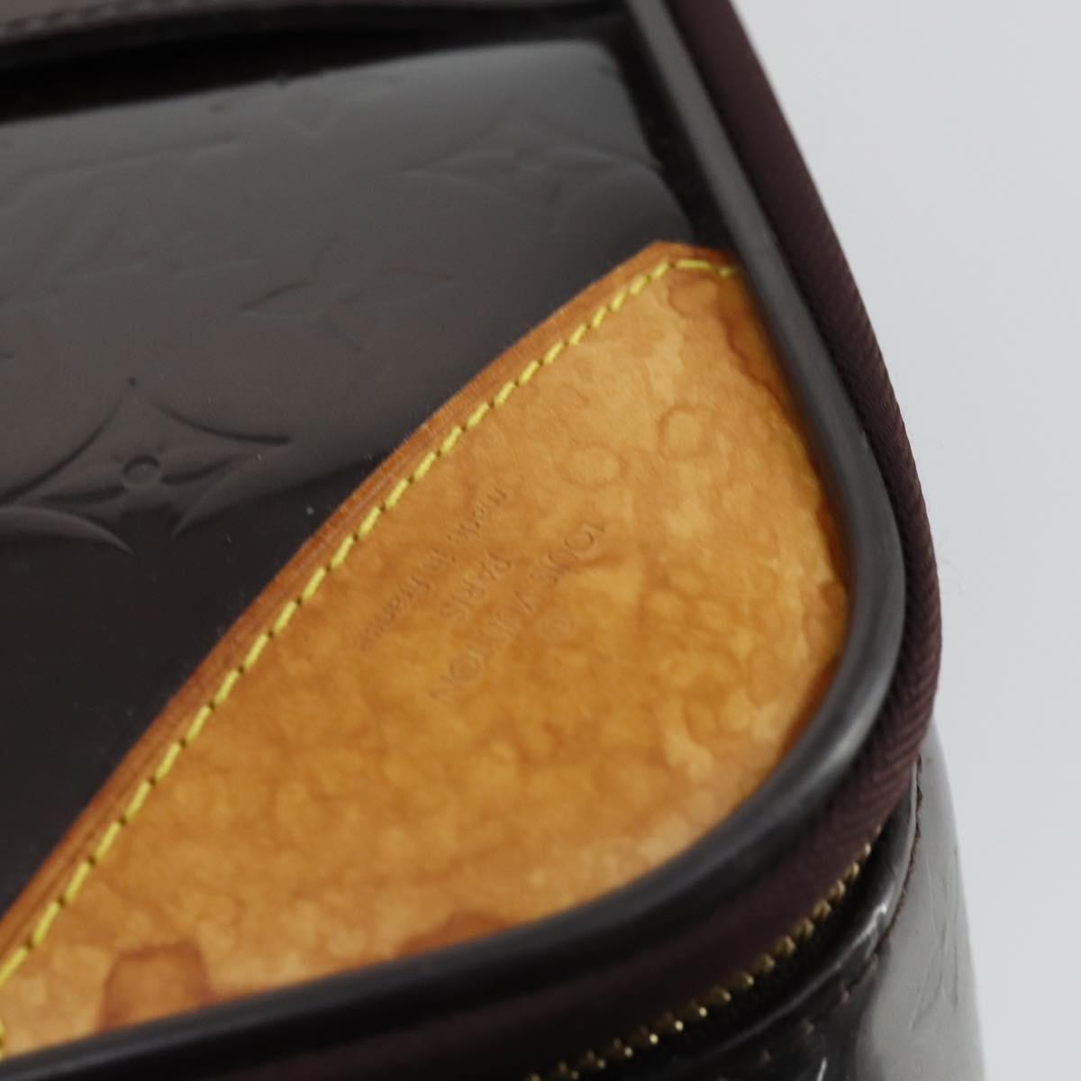 Louis Vuitton Pegase Luggage Monogram Vernis, Brown, Patent Leather, Travel Bag