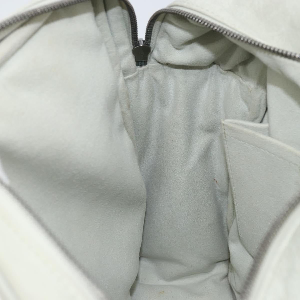 Louis Vuitton Clarkson Messenger Monogram Shadow Leather, White, Leather, Handbag