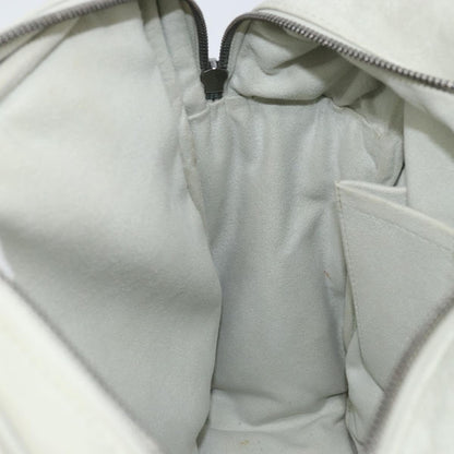 Louis Vuitton Clarkson Messenger Monogram Shadow Leather, White, Leather, Handbag