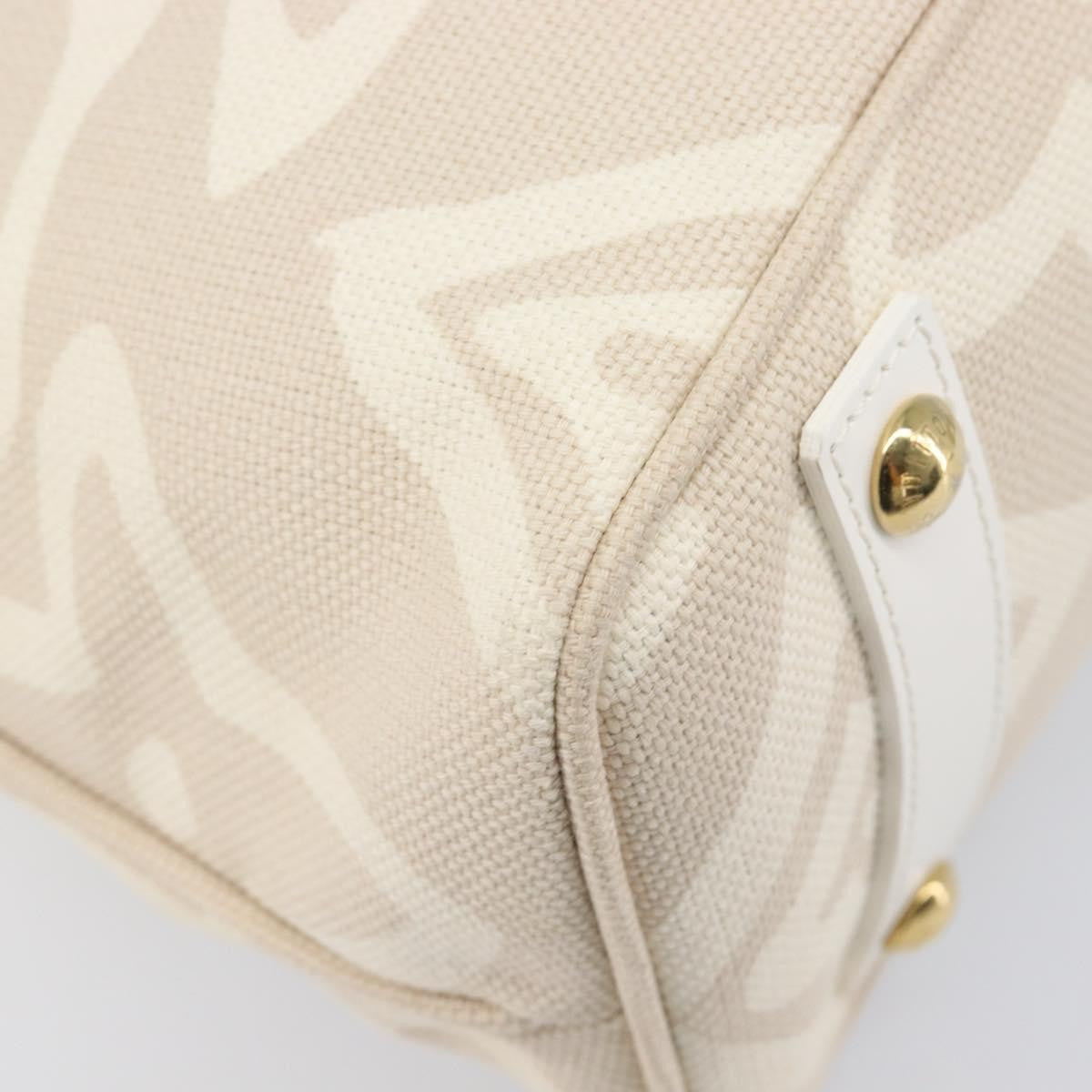 Louis Vuitton Tahitienne Cabas Canvas, Beige, Canvas, Tote Bag