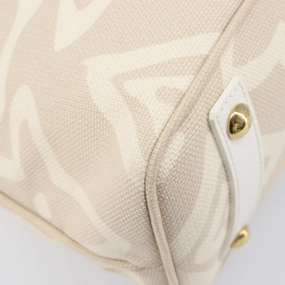 Louis Vuitton Tahitienne Cabas Canvas, Beige, Canvas, Tote Bag