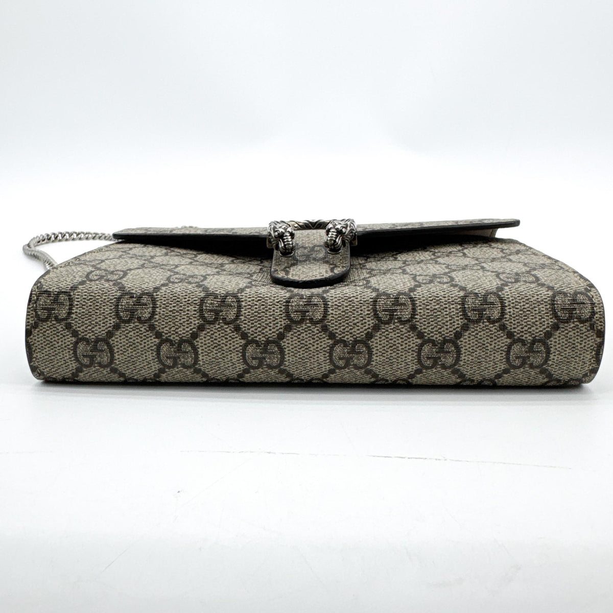 Gucci Dionysus Chain GG Coated Canvas, Brown, Canvas, Crossbody Bag