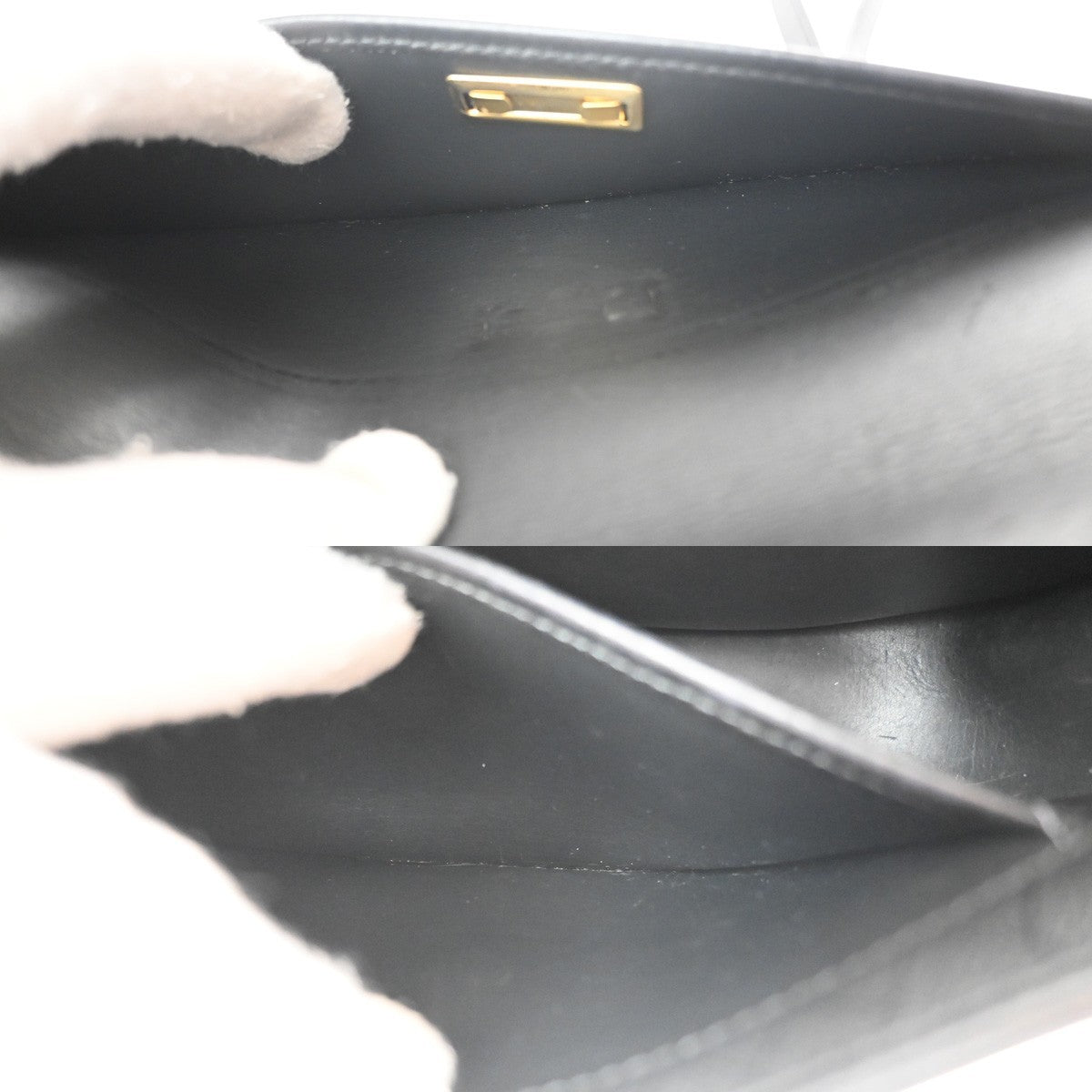 Christian Dior Vintage Honeycomb Flap Coated Canvas, Black, Canvas, Shoulder Bag