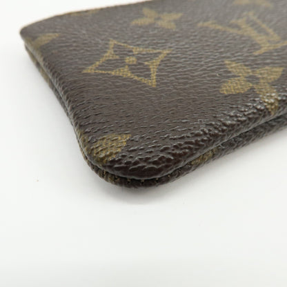 Louis Vuitton Key Monogram Canvas, Brown, Canvas, Clutch