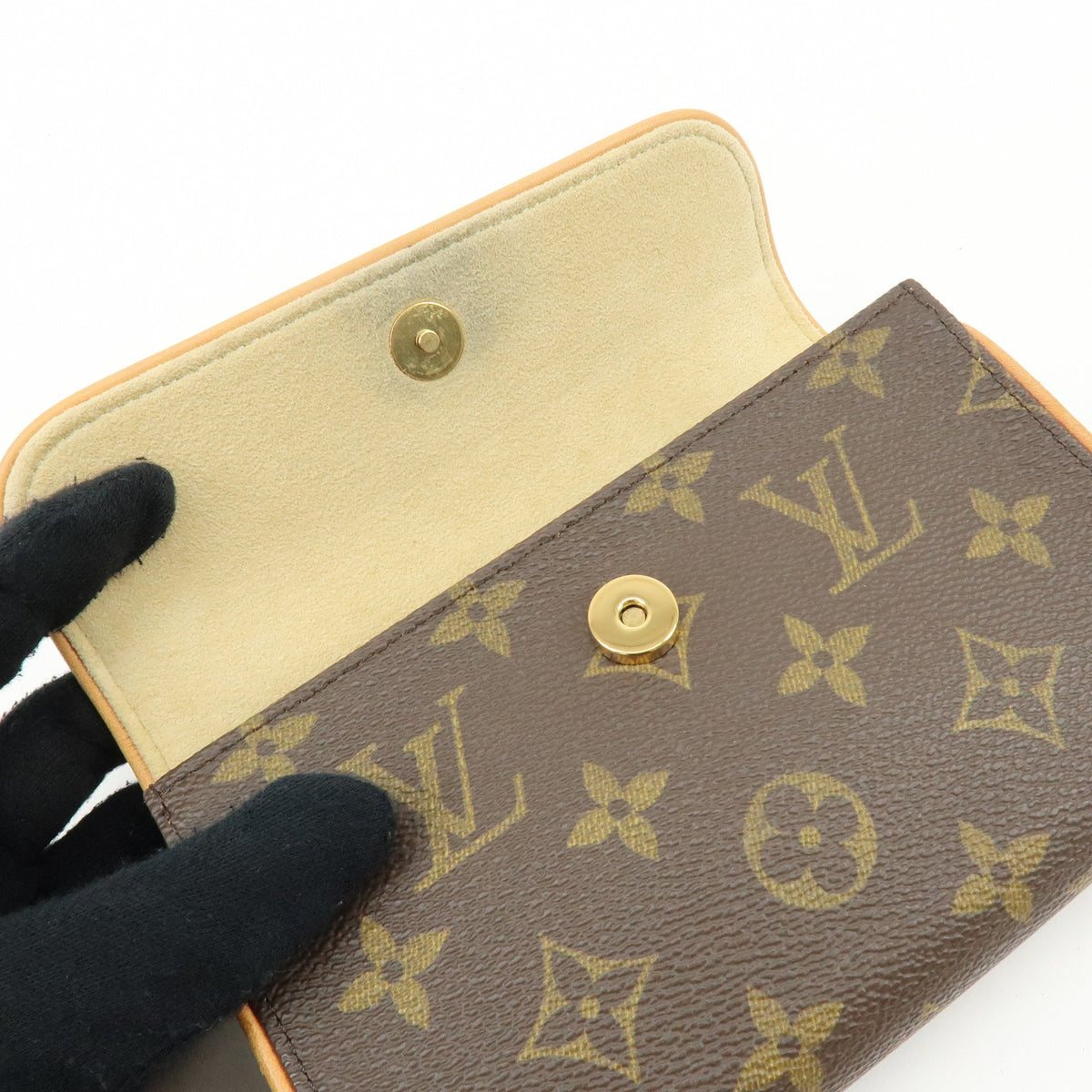 Louis Vuitton Florentine Waist Monogram Canvas, Brown, Canvas, Handbag