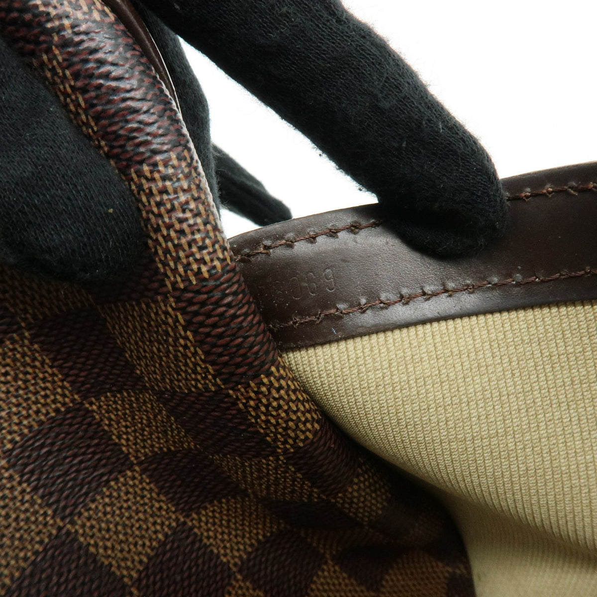 Louis Vuitton Reporter Damier, Brown, Canvas, Shoulder Bag