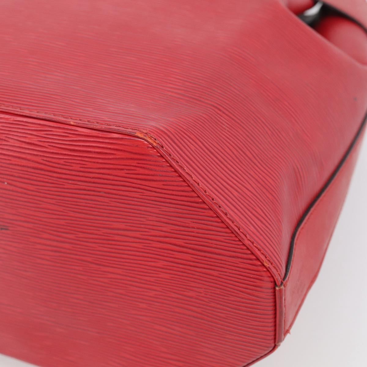 Louis Vuitton Vintage Sac d'Epaule Epi Leather, Red, Leather, Handbag