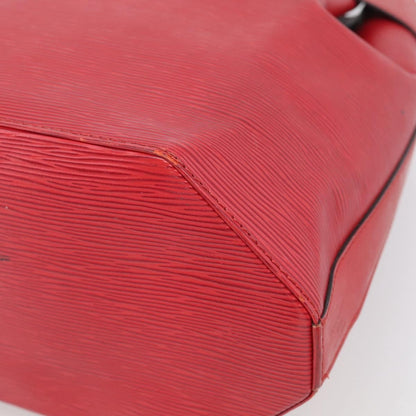 Louis Vuitton Vintage Sac d'Epaule Epi Leather, Red, Leather, Handbag