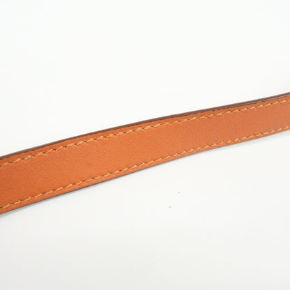 Hermes Kelly Double Tour Leather, Orange, Leather, Bracelet