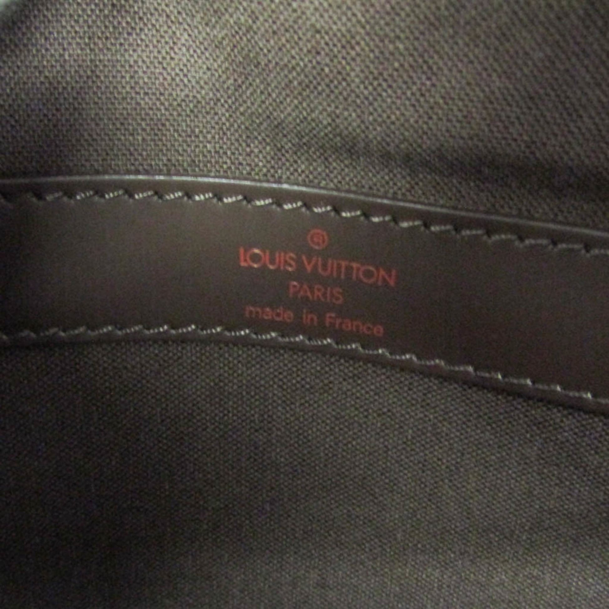Louis Vuitton Naviglio Damier, Brown, Canvas, Shoulder Bag
