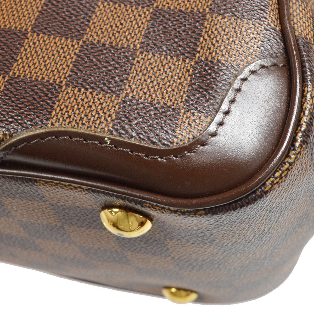 Louis Vuitton Verona Damier Ebene, Brown, Canvas, Shoulder Bag