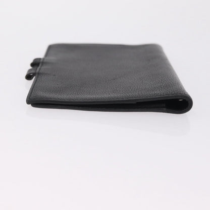 Hermes Vision Agenda Cover Leather, Black, Leather, Briefcase