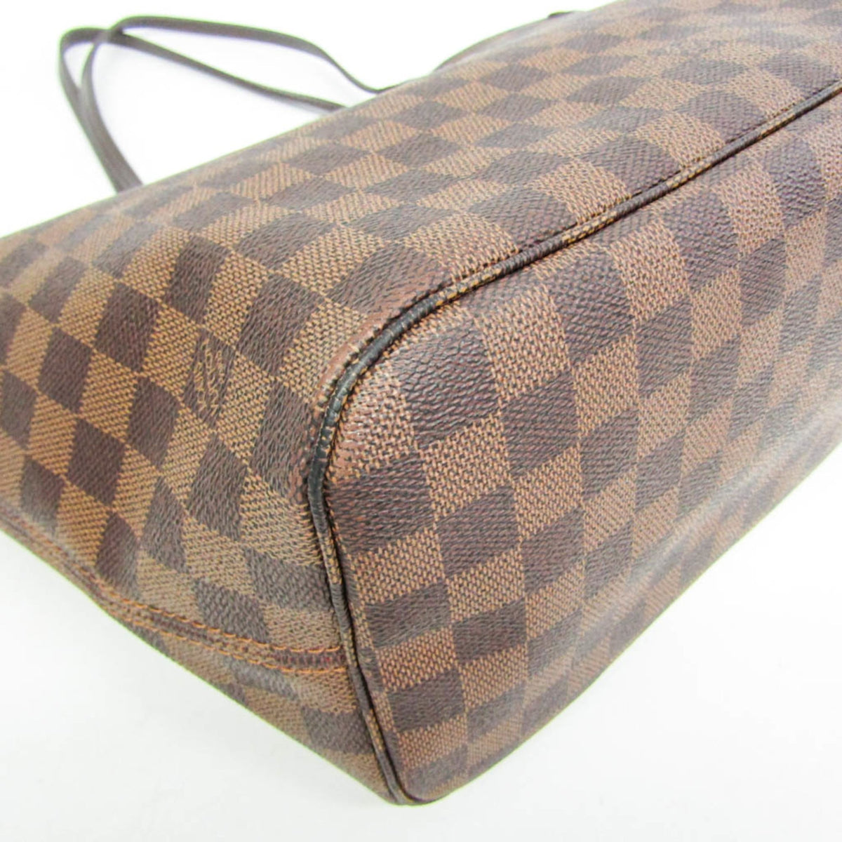 Louis Vuitton Neverfull Damier, Brown, Canvas, Tote Bag