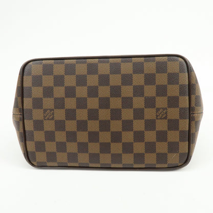 Louis Vuitton Bergamo Damier, Brown, Canvas, Handbag