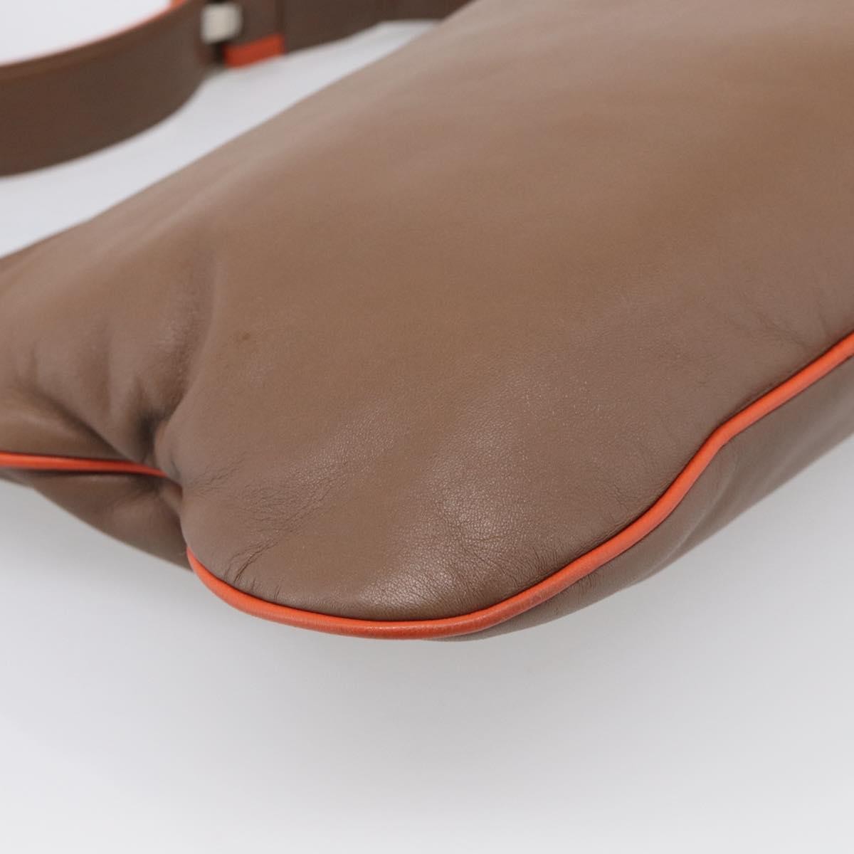 Loewe Shoulder bag Leather, Brown, Leather, Shoulder Bag