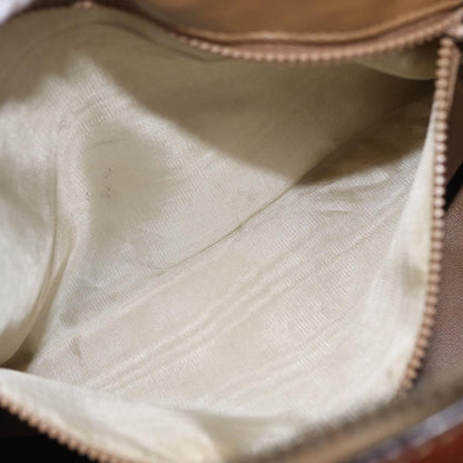 Celine Macadam Macadam with leather, Brown, Canvas, Tote Bag