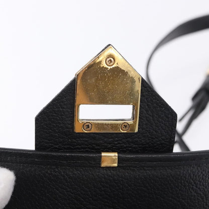 Saint Laurent Vintage Shoulder bag leather, Black, Leather, Shoulder Bag