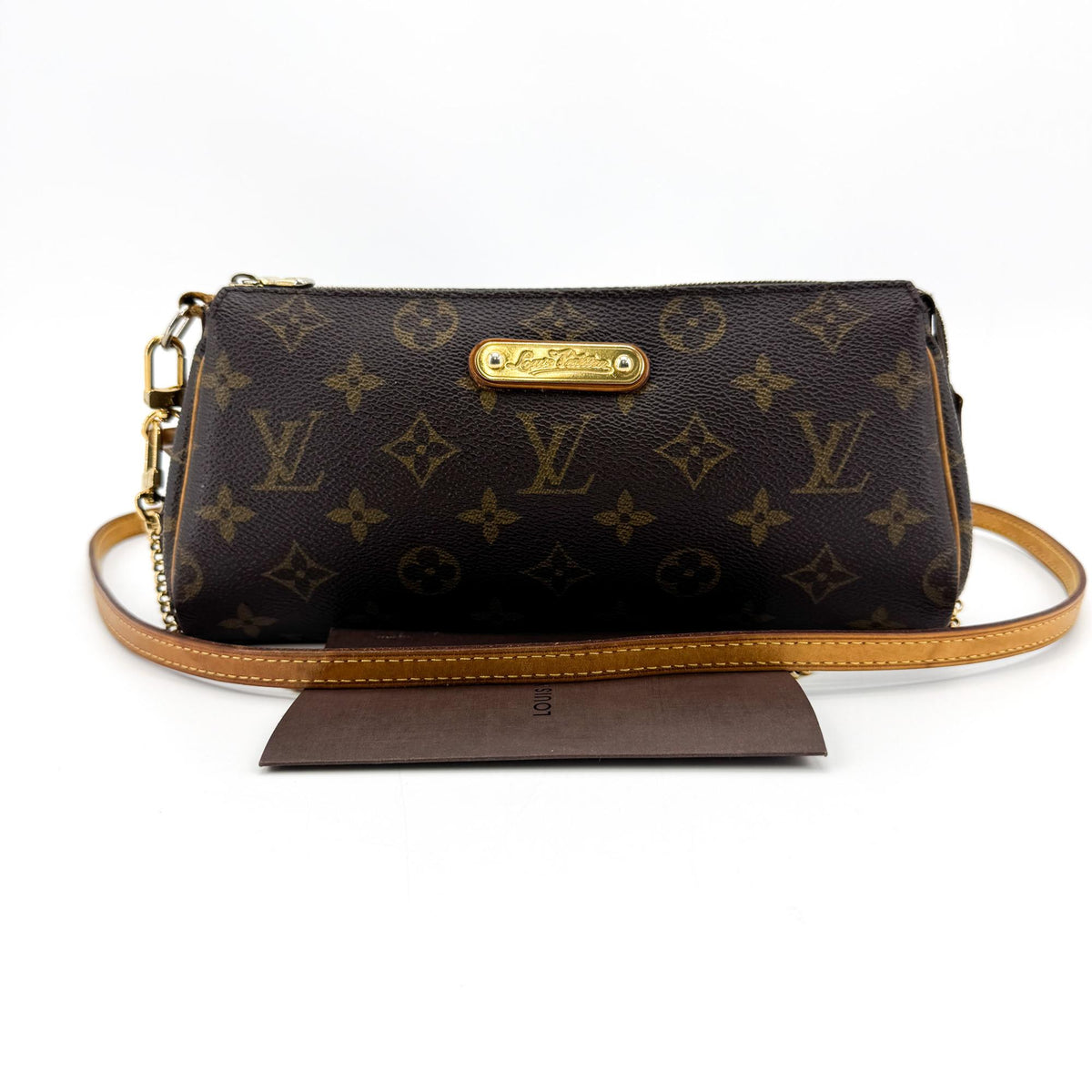 Louis Vuitton Eva Monogram Canvas, Brown, Canvas, Shoulder Bag