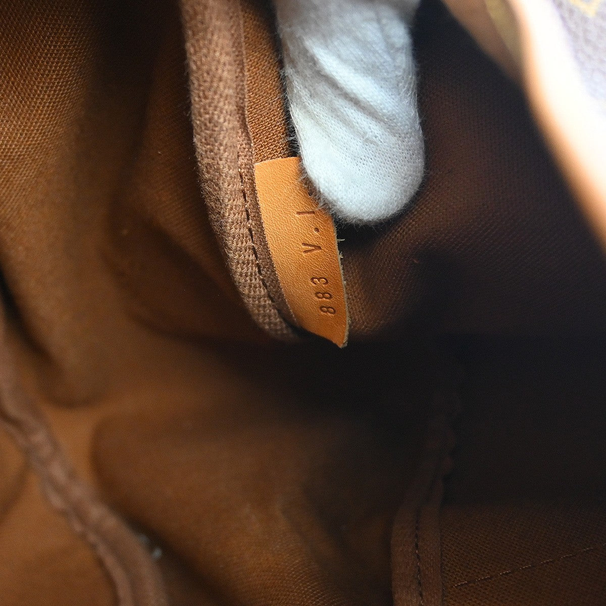 Louis Vuitton Saumur Monogram, Brown, Canvas, Shoulder Bag