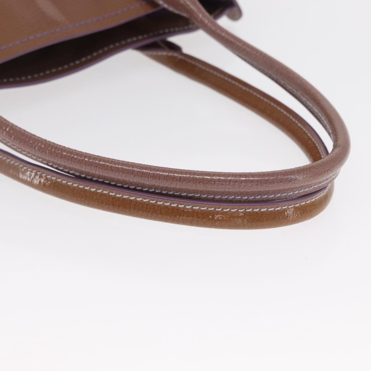 Salvatore Ferragamo Vintage Patent leather, Purple, Patent Leather, Handbag
