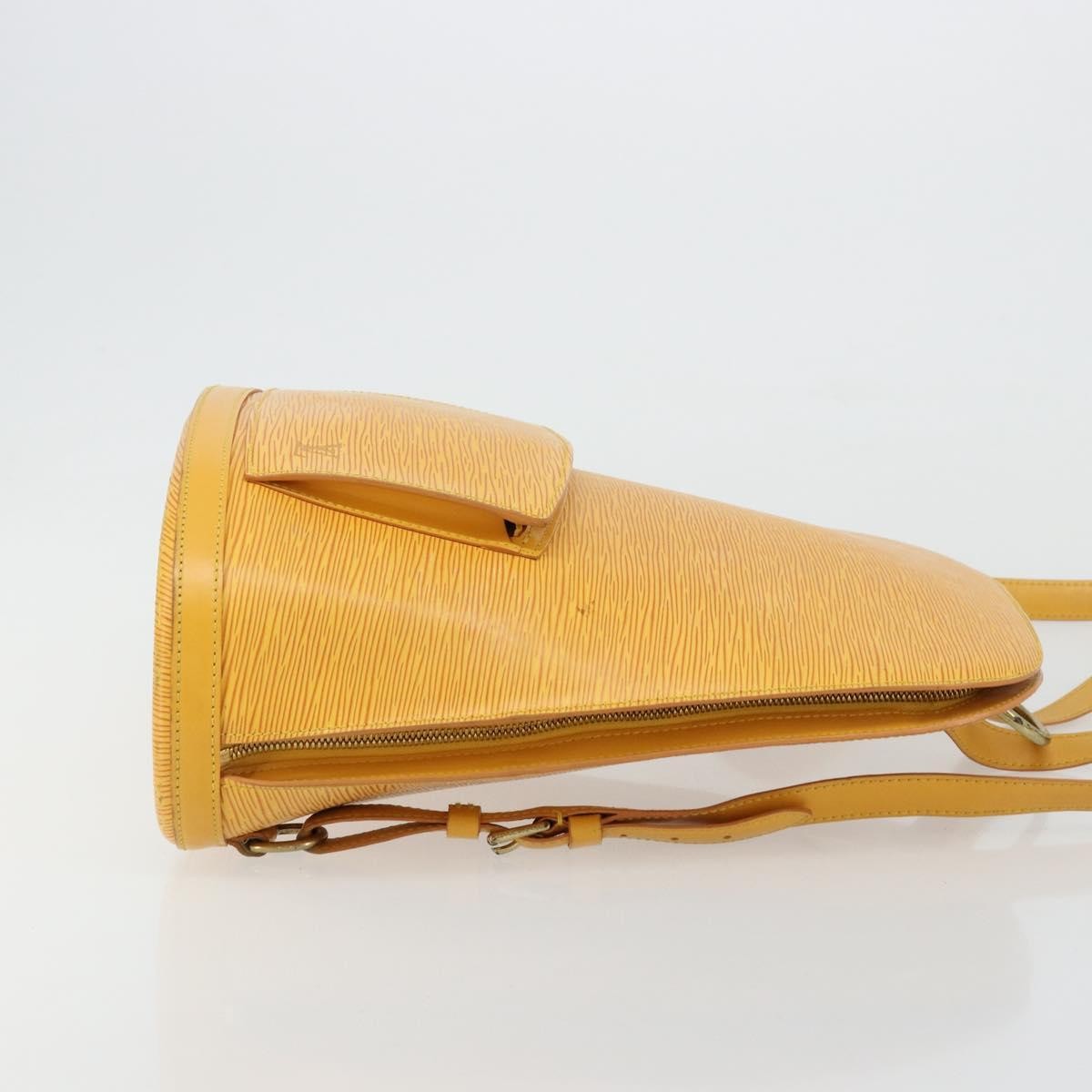Louis Vuitton Gobelins Epi Leather, Yellow, Leather, Backpack