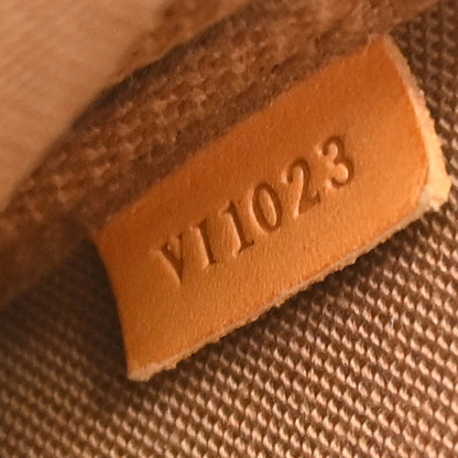 Louis Vuitton Pochette Accessoires Monogram, Brown, Canvas, Clutch