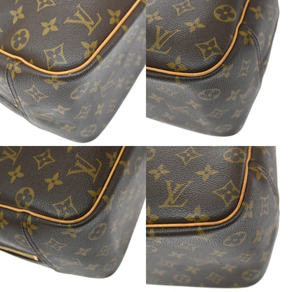 Louis Vuitton Deauville Monogram, Brown, Canvas, Handbag