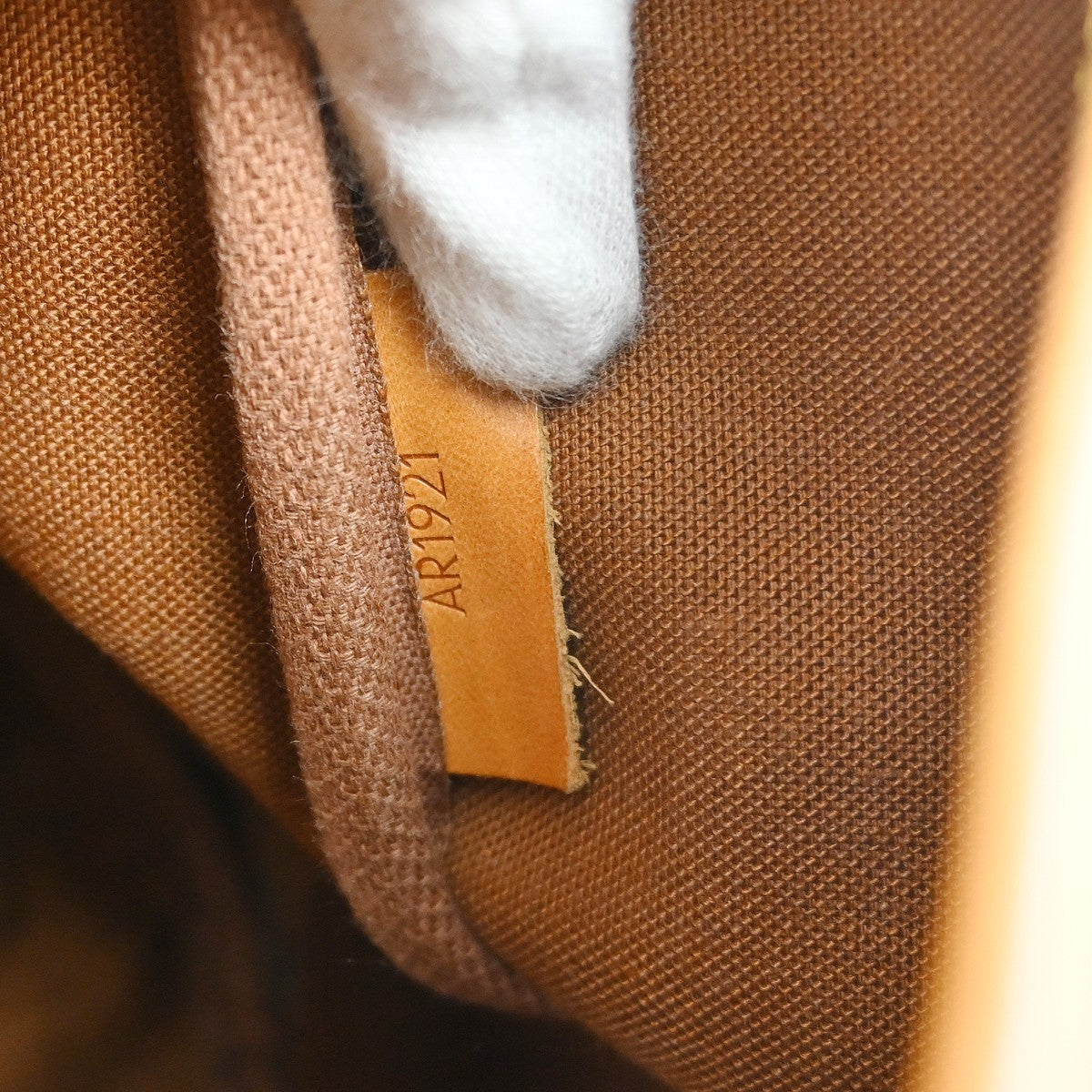 Louis Vuitton Saumur Monogram Canvas, Brown, Canvas, Shoulder Bag