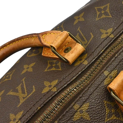 Louis Vuitton Speedy Monogram, Brown, Canvas, Handbag