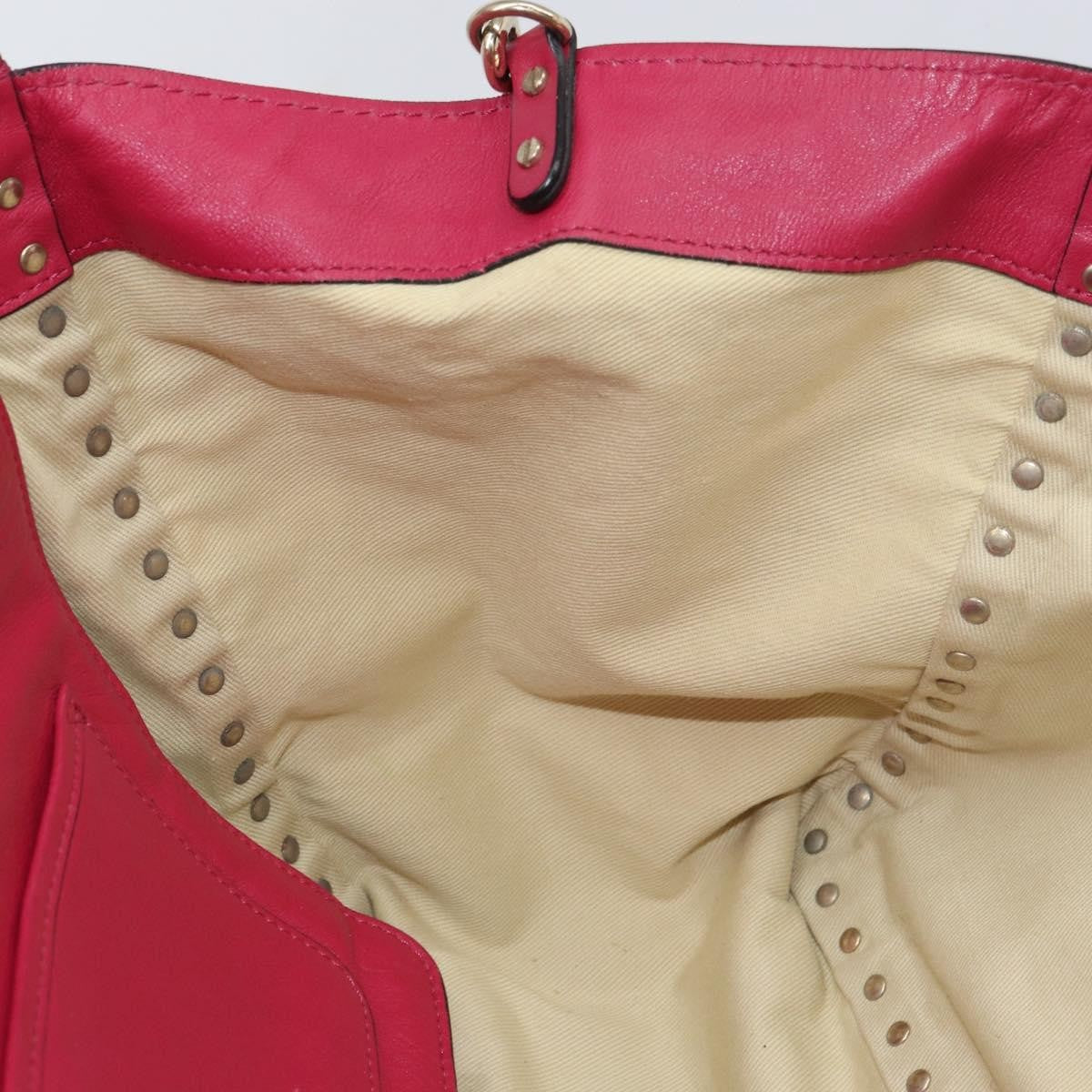 Valentino Garavani Rockstud Tote Soft Leather, Pink, Leather, Tote Bag