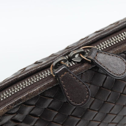 Bottega Veneta Nodini Intrecciato Nappa, Brown, Leather, Crossbody Bag