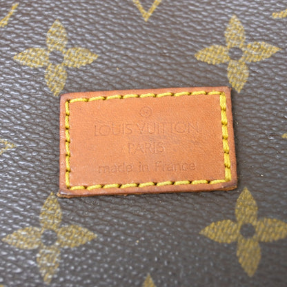 Louis Vuitton Saumur Canvas, Brown, Canvas, Shoulder Bag