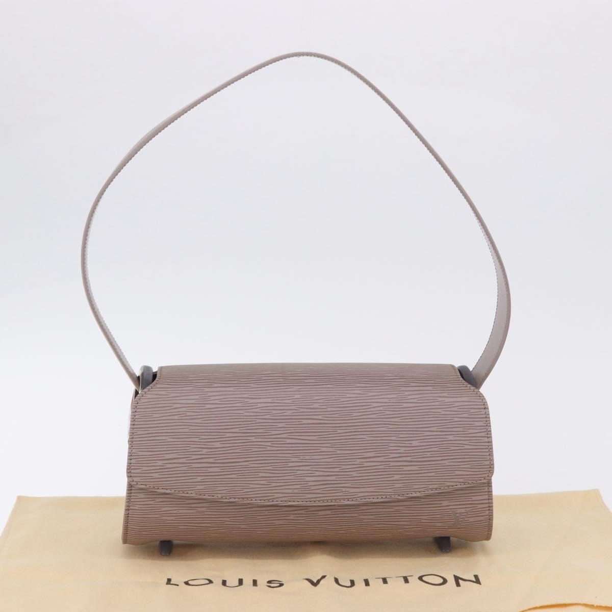 Louis Vuitton Nocturne Epi Leather, Purple, Leather, Handbag