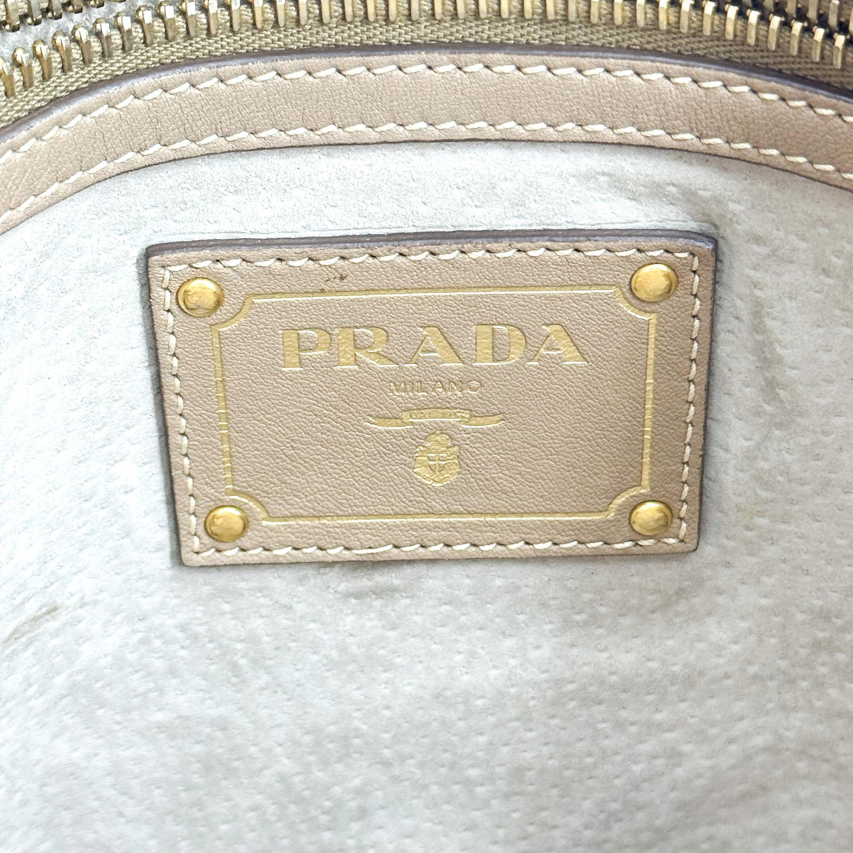 Prada Prada Vitello Phenix Leather Tote Bag Black Large phenix leather, Brown, Leather, Tote Bag