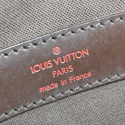 Louis Vuitton Naviglio Damier, Brown, Canvas, Handbag