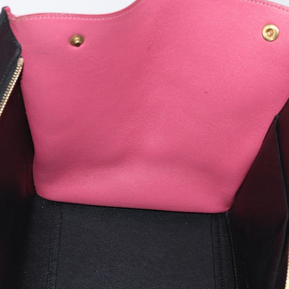 Celine Trapeze Leather with Suede, Multicolour, Leather, Handbag