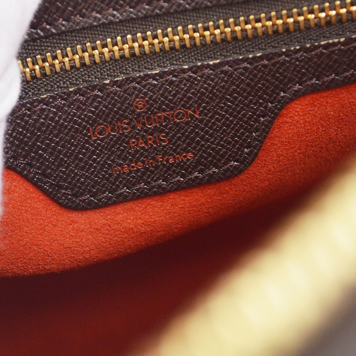 Louis Vuitton Brera Damier, Brown, Canvas, Handbag