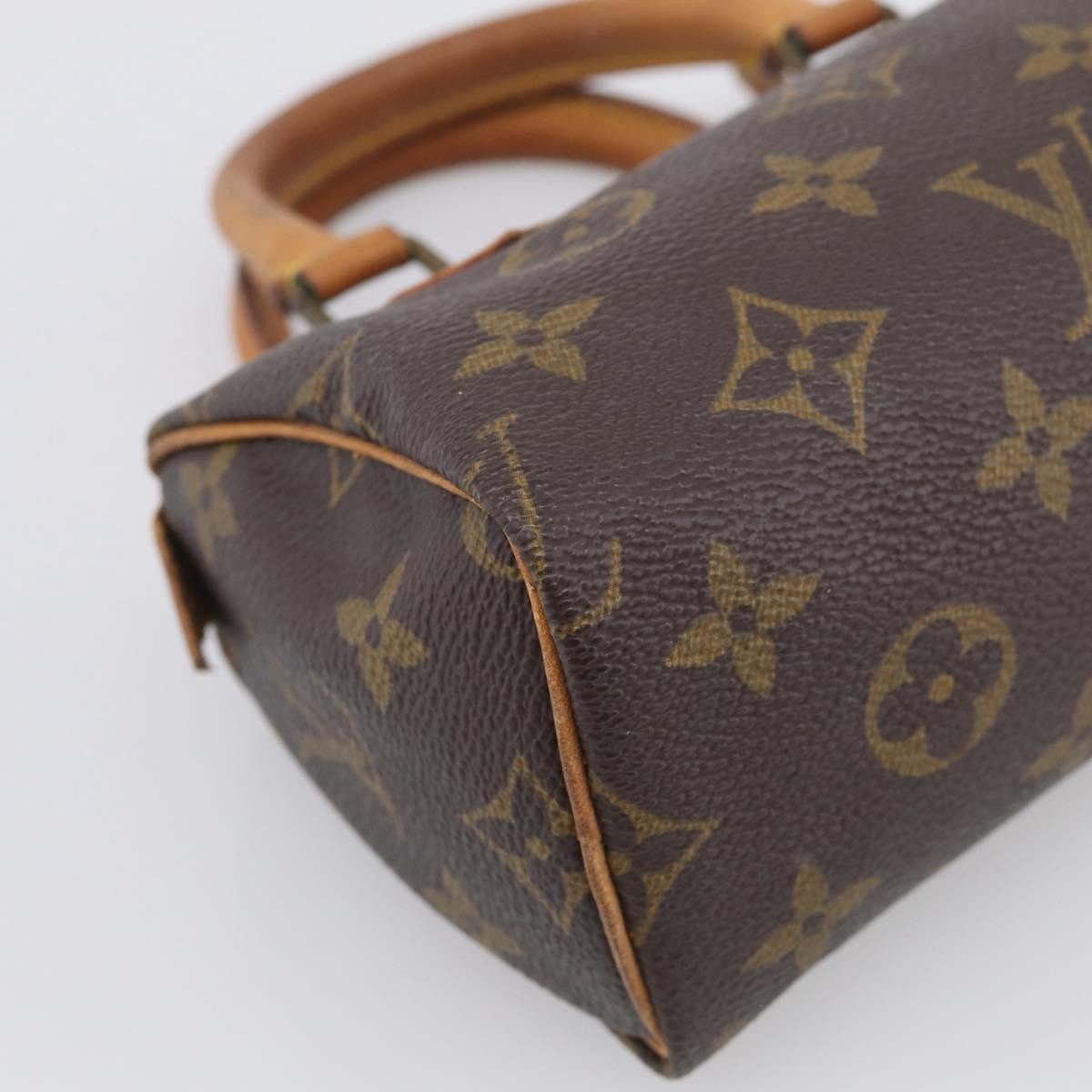 Louis Vuitton Speedy Mini HL Monogram Canvas, Brown, Canvas, Handbag