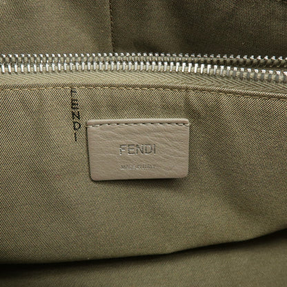 Fendi By The Way Satchel Leather, Beige, Leather, Handbag